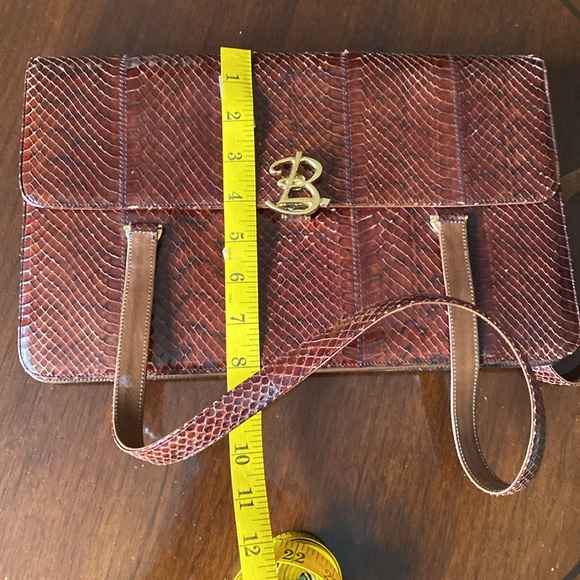 ELLEBI ORIGINAL VINTAGE LEATHER SHOULDERBAG - Picture 6 of 8